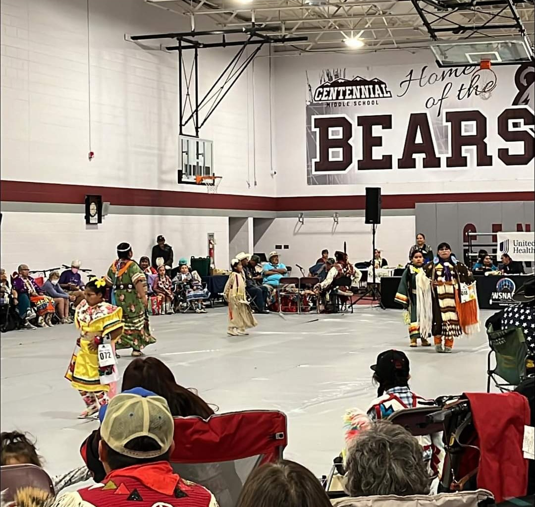 Pow wow celebration on the mesa