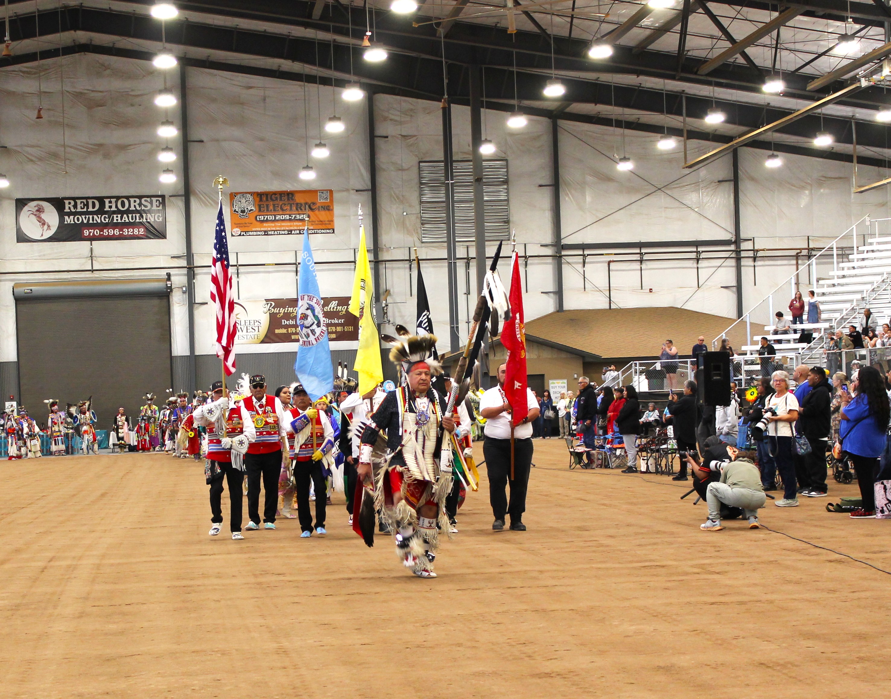 Grand entry procession
